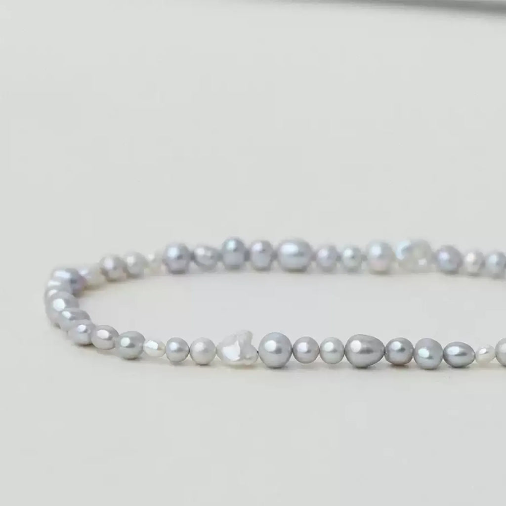 Baroque Pearl Beaded Necklace