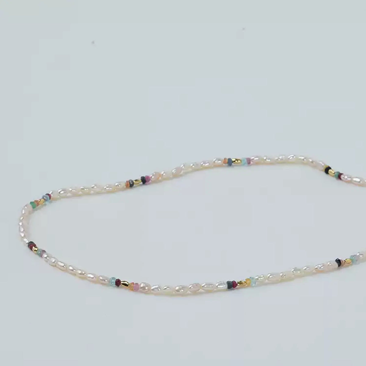 Mix Pearl Beaded Necklace